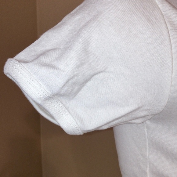 Bride Size Medium White Bride Short W/Pink Ribbons & White Baby Tee W/Pink Bow - Picture 9 of 9